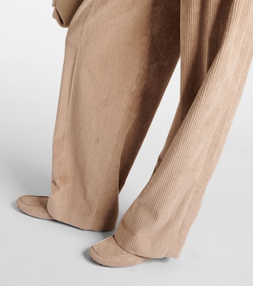 Pantalon ample en velours côtelé | Brunello Cucinelli
