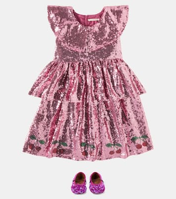 Kleid Starla mit Pailletten | Konges Sløjd