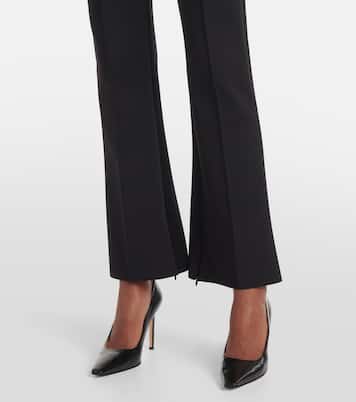Scuba high-rise flared pants | Wolford