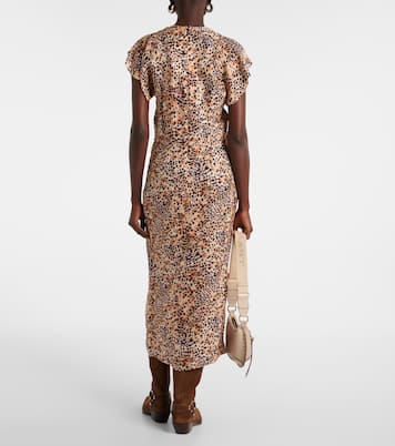 Robe midi Lyndsay imprimée | Isabel Marant