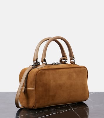 Borsa Small in suede | Brunello Cucinelli
