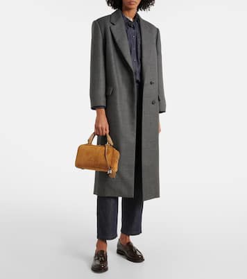 Borsa Small in suede | Brunello Cucinelli