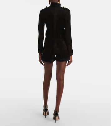 Jumpsuit corta in velluto | Tom Ford