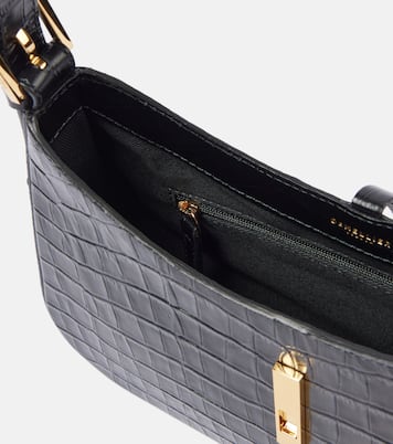 Tokyo croc-effect leather shoulder bag | DeMellier