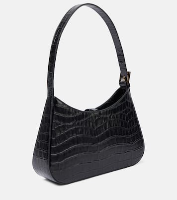 Tokyo croc-effect leather shoulder bag | DeMellier