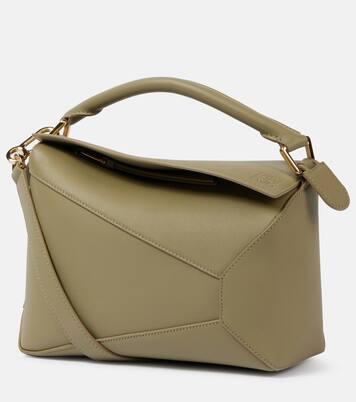 Tote Puzzle Small aus Leder | Loewe