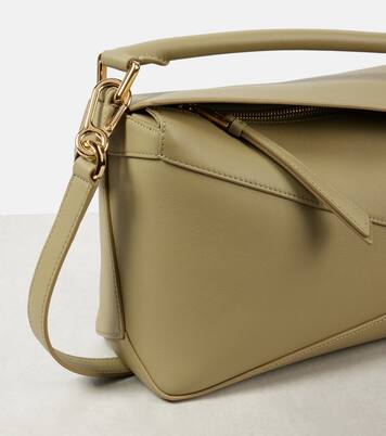 Tote Puzzle Small aus Leder | Loewe