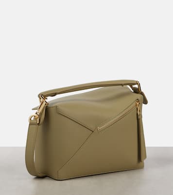 Tote Puzzle Small aus Leder | Loewe