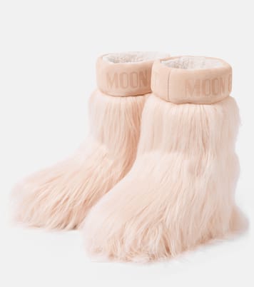 Icon Yeti faux fur-trimmed snow boots | Moon Boot
