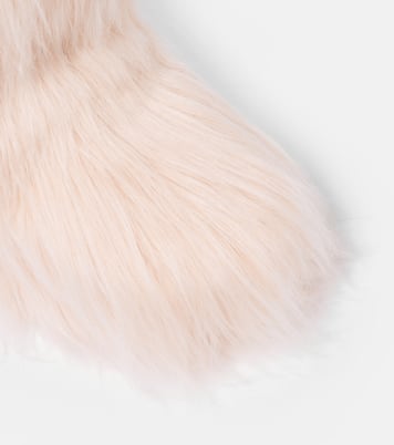 Icon Yeti faux fur-trimmed snow boots | Moon Boot
