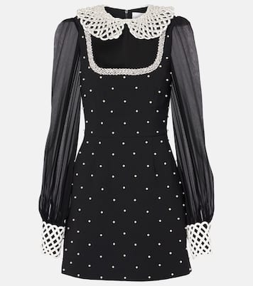 Alivia embellished crêpe minidress | Rebecca Vallance