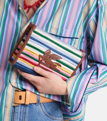 Schultertasche Libra Small aus Canvas | Etro