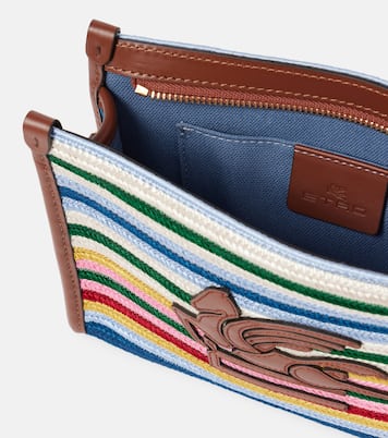 Schultertasche Libra Small aus Canvas | Etro