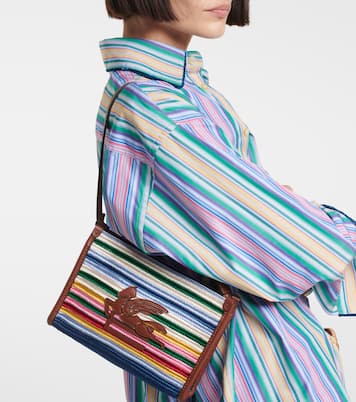 Schultertasche Libra Small aus Canvas | Etro