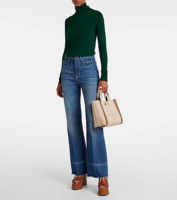 Borsa Chloé Carry Small in canvas | Chloé