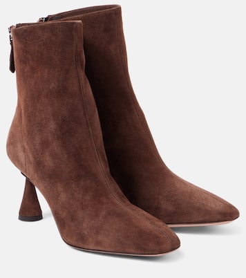 Amore 75 suede ankle boots  | Aquazzura