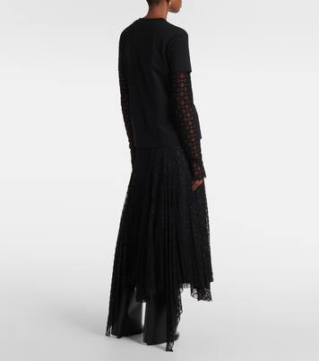 T-shirt Monogram 72 Glitter in cotone | Givenchy