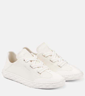 Sneakers Diamond Light Flex/F in pelle | Jimmy Choo