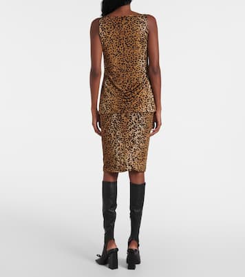 Top Medusa ‘95 à motif léopard | Versace
