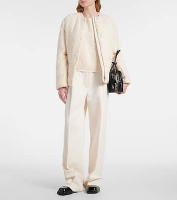 Top in tweed di cotone e seta | Moncler