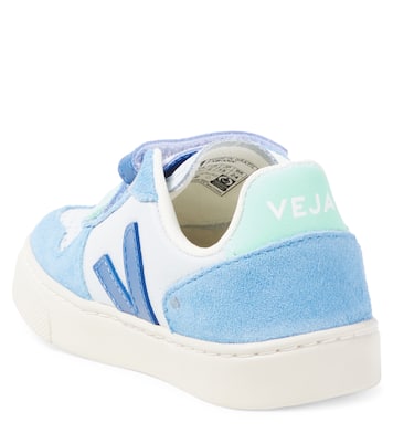 Sneakers V-10 aus Leder und Veloursleder | Veja Kids