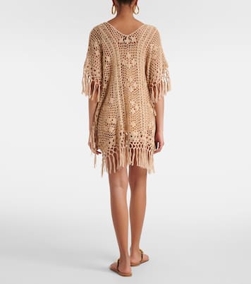 Caftano in crochet di cotone | Anna Kosturova