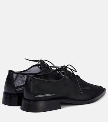 Schnürschuhe aus Mesh mit Leder | Victoria Beckham
