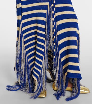 Robe longue Yves rayée | Proenza Schouler