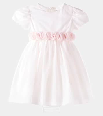 Bébé – Robe en tulle à fleurs | Il Gufo