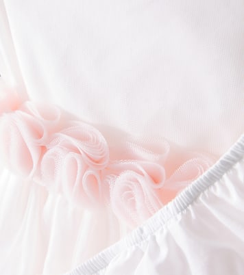 Bébé – Robe en tulle à fleurs | Il Gufo