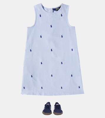 Robe imprimée en lin et coton | Polo Ralph Lauren Kids