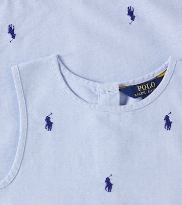 Robe imprimée en lin et coton | Polo Ralph Lauren Kids