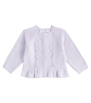 Cardigan in cotone con ricamo | Tartine et Chocolat