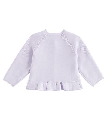 Cardigan in cotone con ricamo | Tartine et Chocolat