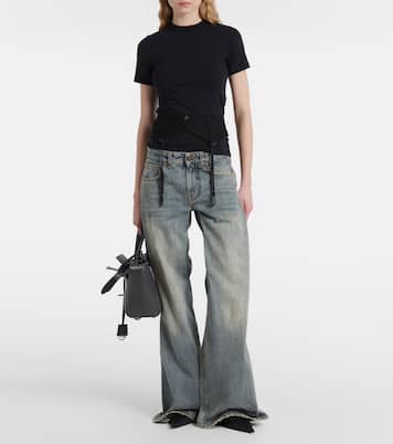 Camiseta Lingerie en mezcla de algodón | Balenciaga