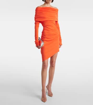 Miniabito Bound in jersey off-shoulder | Entire Studios