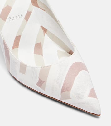 Salones Miss Z 80 de lona estampados | Christian Louboutin