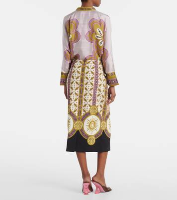 Printed pencil skirt | La DoubleJ