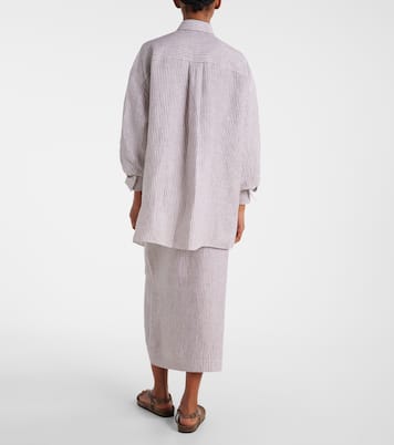 Hemd Monili aus Leinen | Brunello Cucinelli