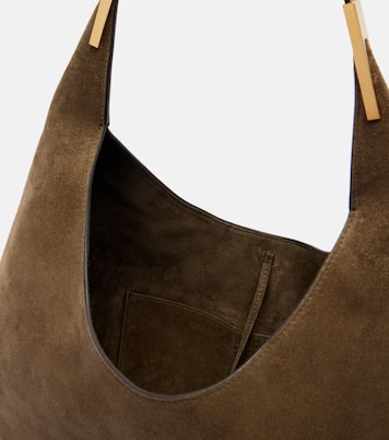 Schultertasche Florence aus Veloursleder | Savette