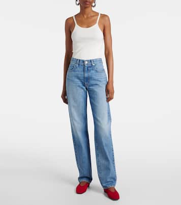 Sophie low-rise straight jeans | Slvrlake