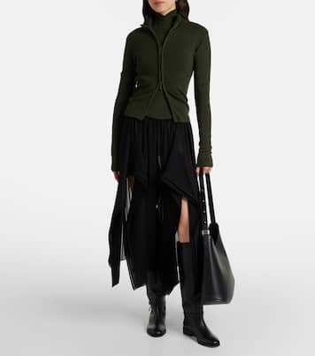 Botas altas Lawton de piel | Jimmy Choo