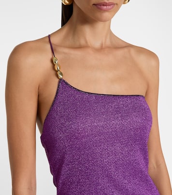 Lumière one-shoulder minidress | Oséree