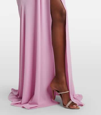Gathered crêpe jersey gown | Alex Perry