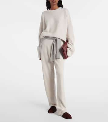 Pantaloni regular Rush in misto cashmere | Extreme Cashmere