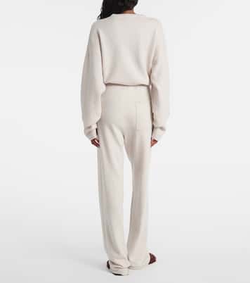 Pantaloni regular Rush in misto cashmere | Extreme Cashmere