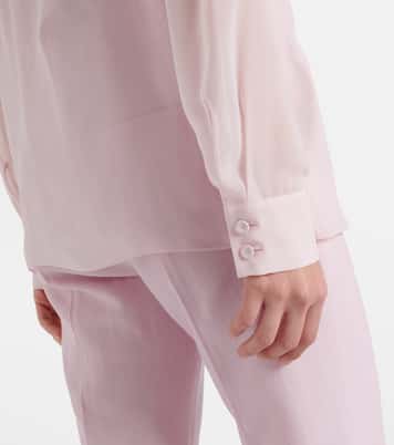 Shildon tie-neck silk blouse | Gabriela Hearst