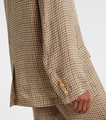 Blazer Junida à carreaux | Acne Studios
