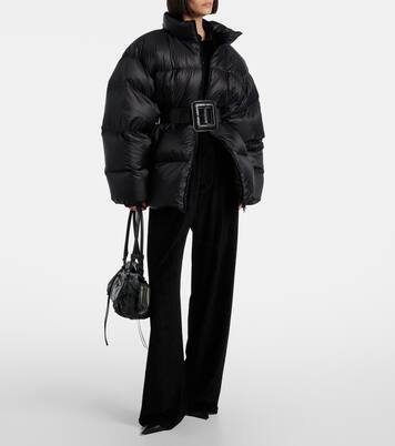 Hourglass belted down jacket | Balenciaga