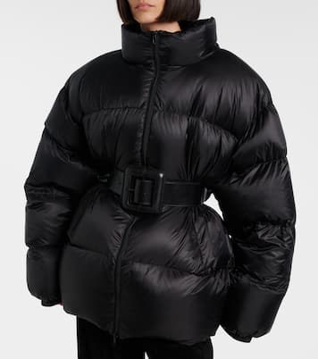 Hourglass belted down jacket | Balenciaga